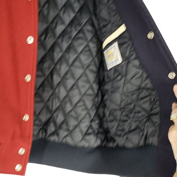 Kith Red and Navy Varsity Jacket - Picture 7 of 16